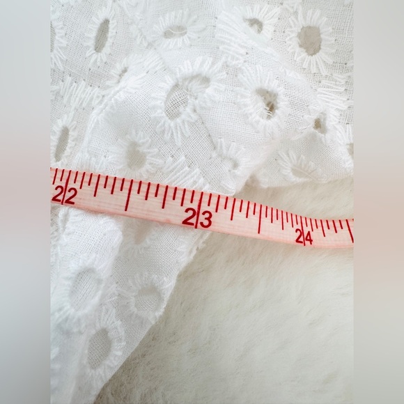 Boohoo White Eyelet Dress, Size 16 - NWT - Picture 9 of 10